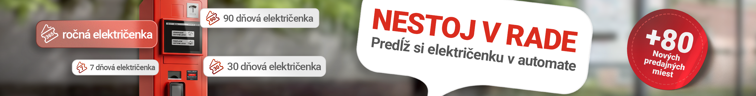 Električenka v automate