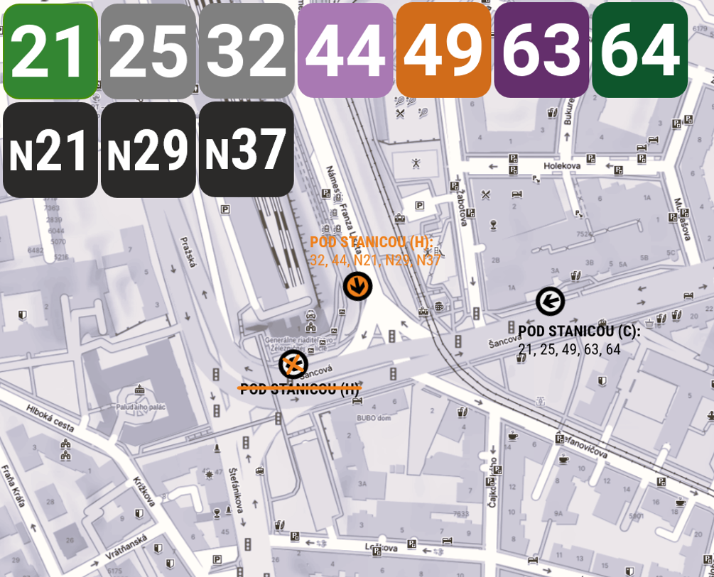 Zmena sa dotkne liniek 21, 25, 32, 44, 49, 63, 64 a N21, N29 a N37.