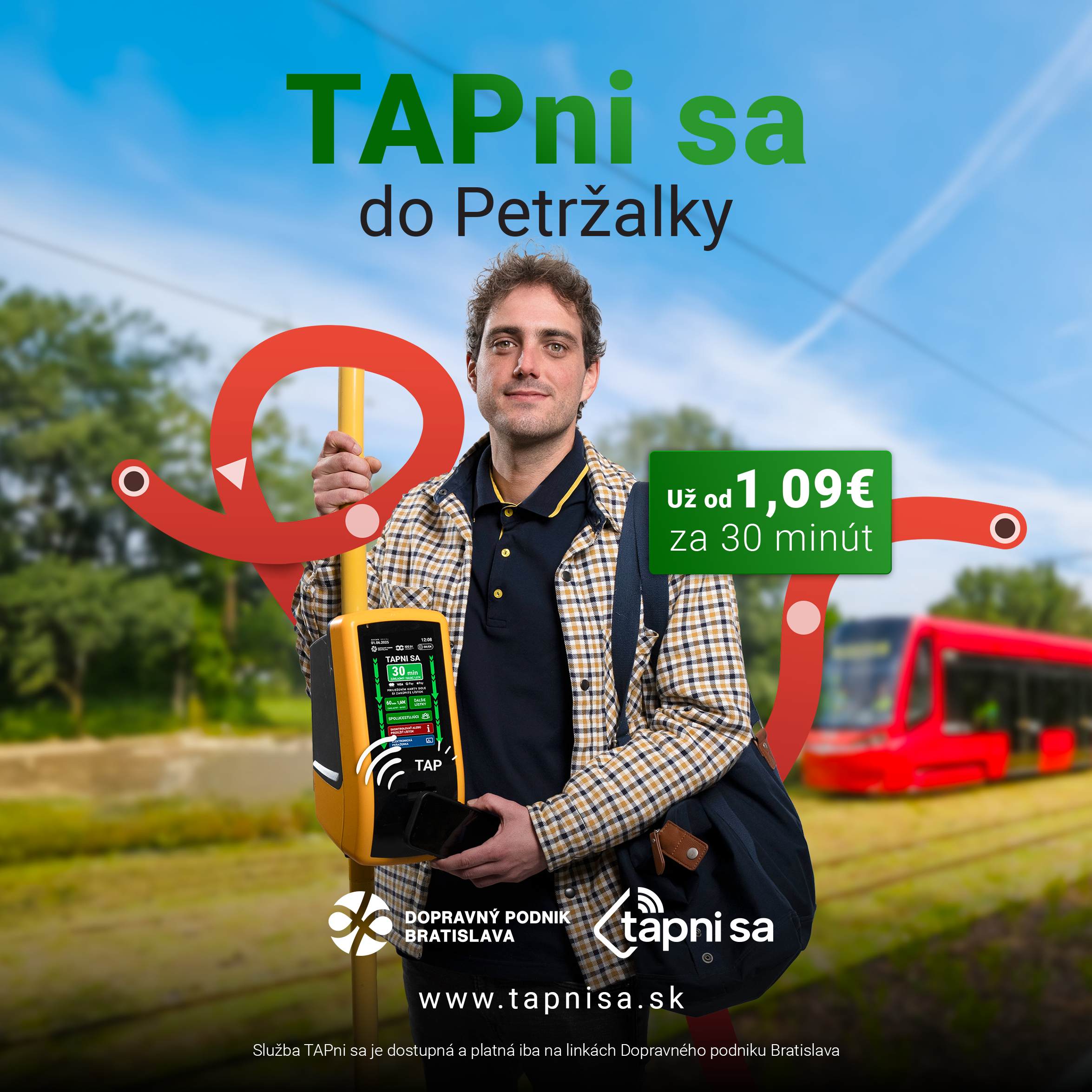 Objav nový spôsob cestovania. Tapni sa.
